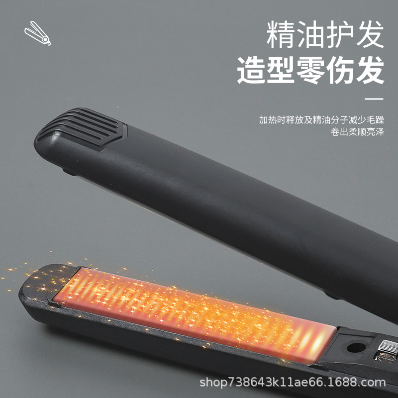 Rizador de pelo de interfaz usb rizador de pelo recto ventilador de doble uso pequeña férula no duele el pelo tabla de planchar rizador de pelo portátil inalámbrico