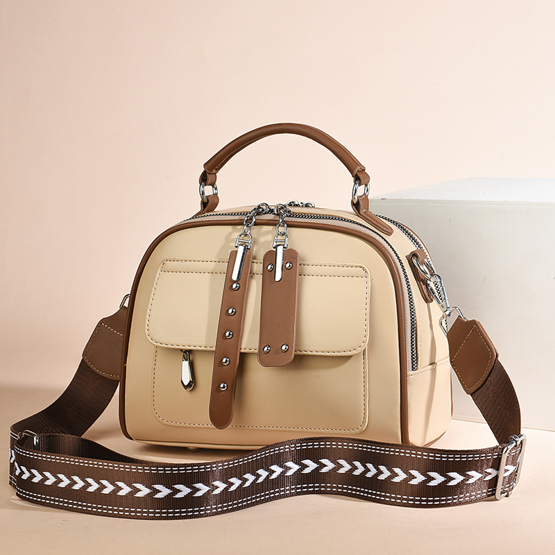 Comercio exterior de la explosión de la bolsa de primavera de la nueva explosión de un solo hombro 2025 bolso de mano portátil fabricantes de moda femenina