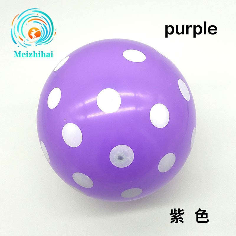 12 pulgadas de espesor ins transparente colorido lunares globo bebé niños fiesta de cumpleaños decoración globo de látex