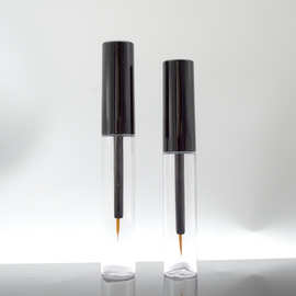 厂家批发沾取式3ml-5ml眼线液空瓶 吹塑透明瓶睫毛胶水空管