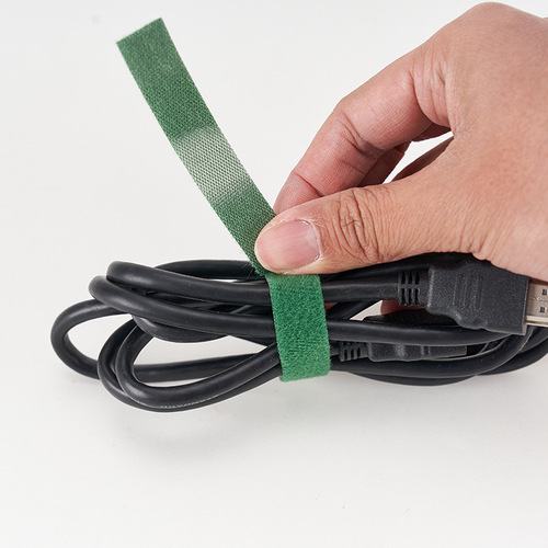 Directly supplied from the manufacturer, self-adhesive back-to-back storage straps, colorful hook and loop straps, durable cable ties, cable management straps, nylon Velcro