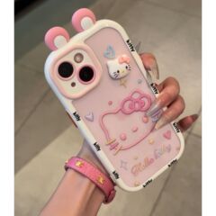 ラインケイティはアップル16携帯ケースiphone14アニメiphone15転倒防止13アイデア12新製品を適用した