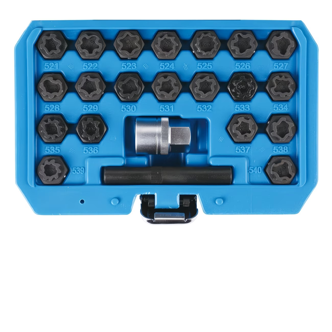 22-piece Volkswagen anti-theft screw socket tool set, Volkswagen VW anti-theft screw socket set, Volkswagen anti-theft key
