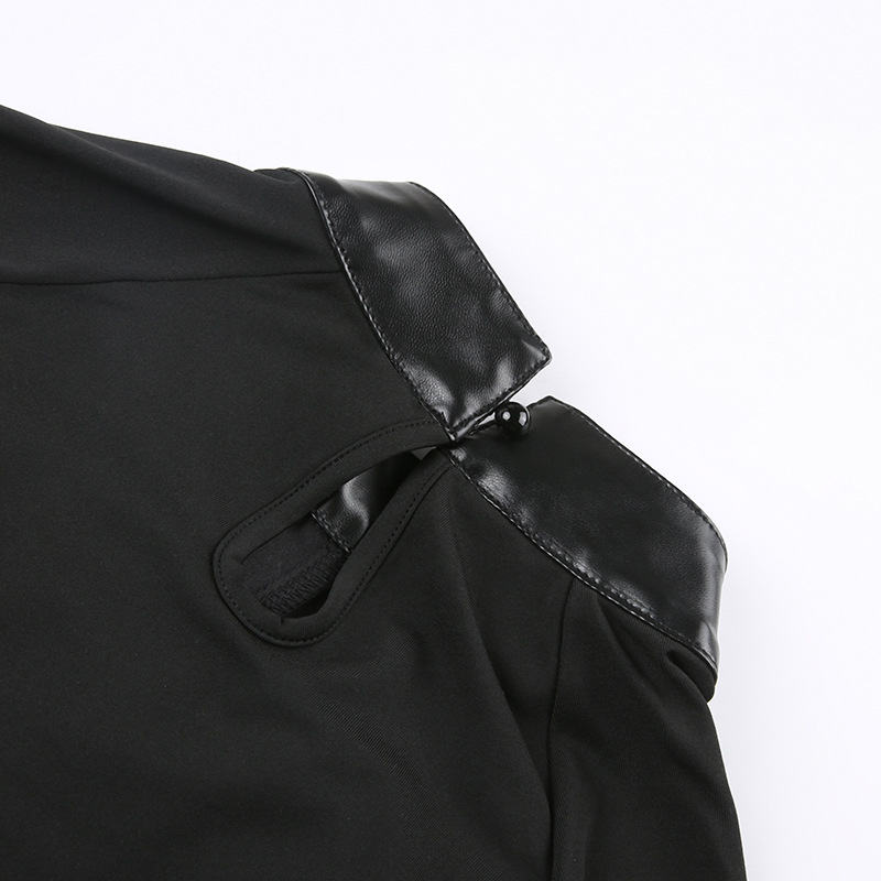 Title 15, Top Donna Chic con Stile Locomotiva, Colletto S...