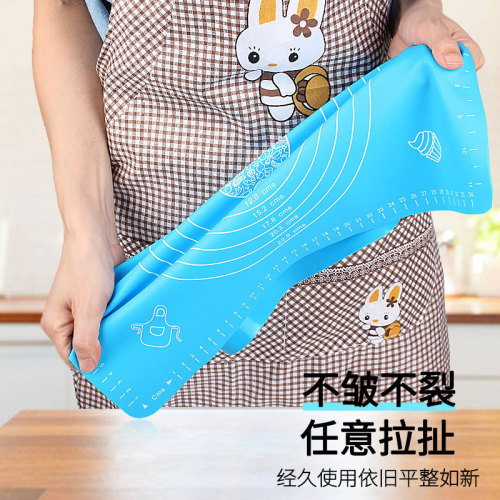 Food-grade silicone dough mat 30*40 cm, home use rolling mat and kneading mat, kitchen with scale baking non-stick mat
