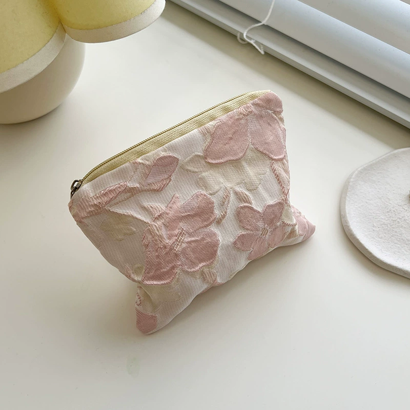 Маленький косметичка, 12×10 см, тканевая косметичка на молнии для помады и монет