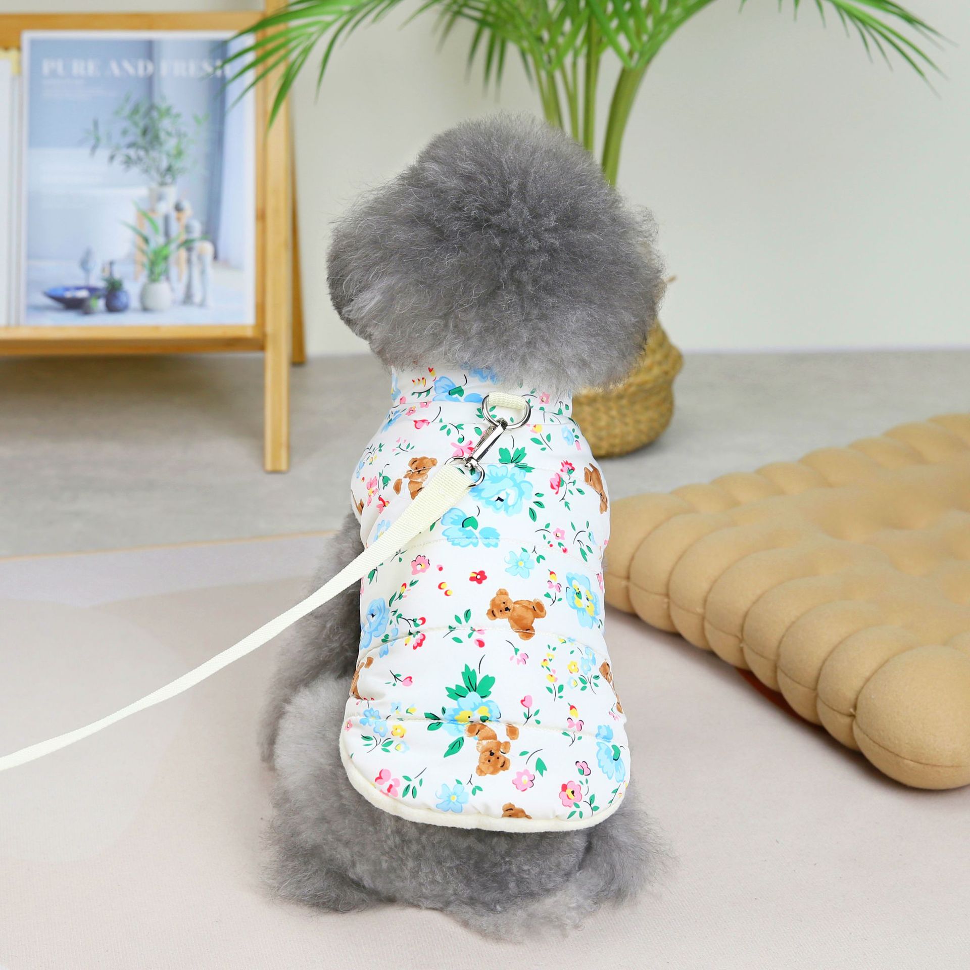 2022百花熊牵引棉背心