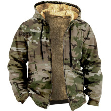 2025新品跨境加绒加厚冬装棉衣外套冬季男女士北极绒棉服保暖棉袄