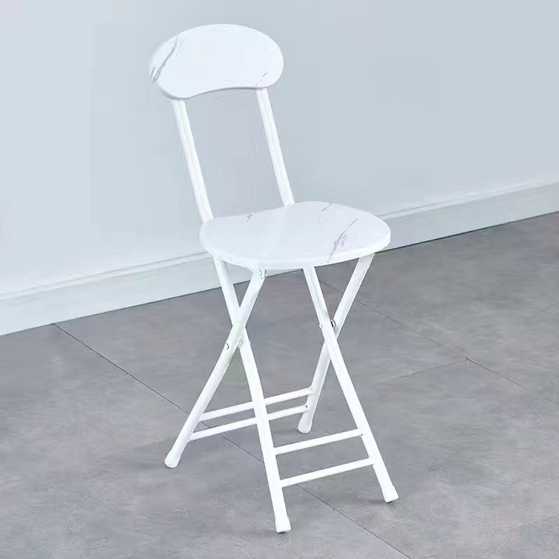 Silla plegable de mármol blanco---muy recomendable