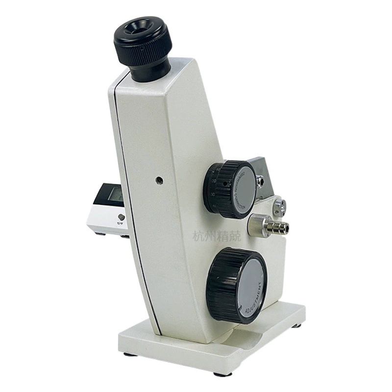 2WAJ монокулярный рефрактометр Abbe бинокулярный цифровой дисплей рефрактометр Abbe измеритель показателя преломления сахара