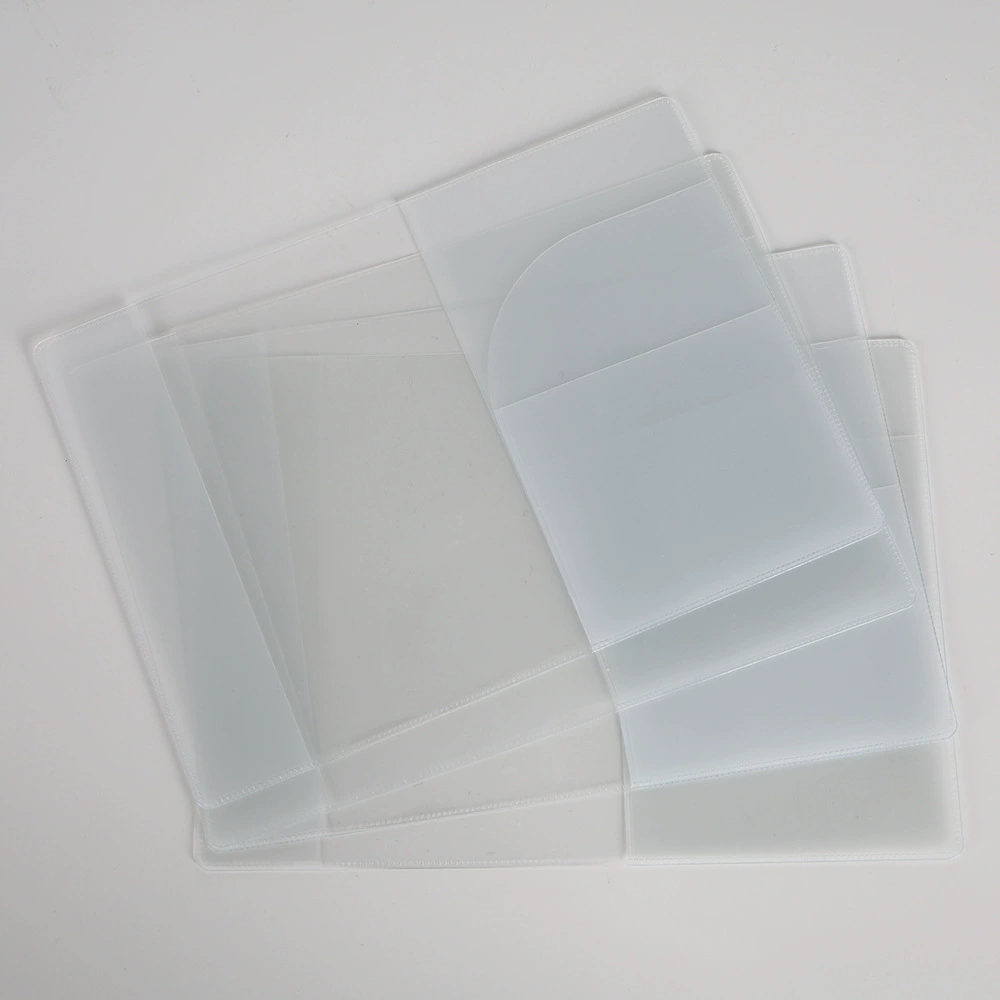 Transparent matte protective case PVC, passport case, (Physicals), increased thickness, Korean style