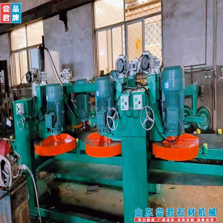 石材板底水平切割机 HQ-600板材对刨锯 六刀水平锯石机 尝君机械