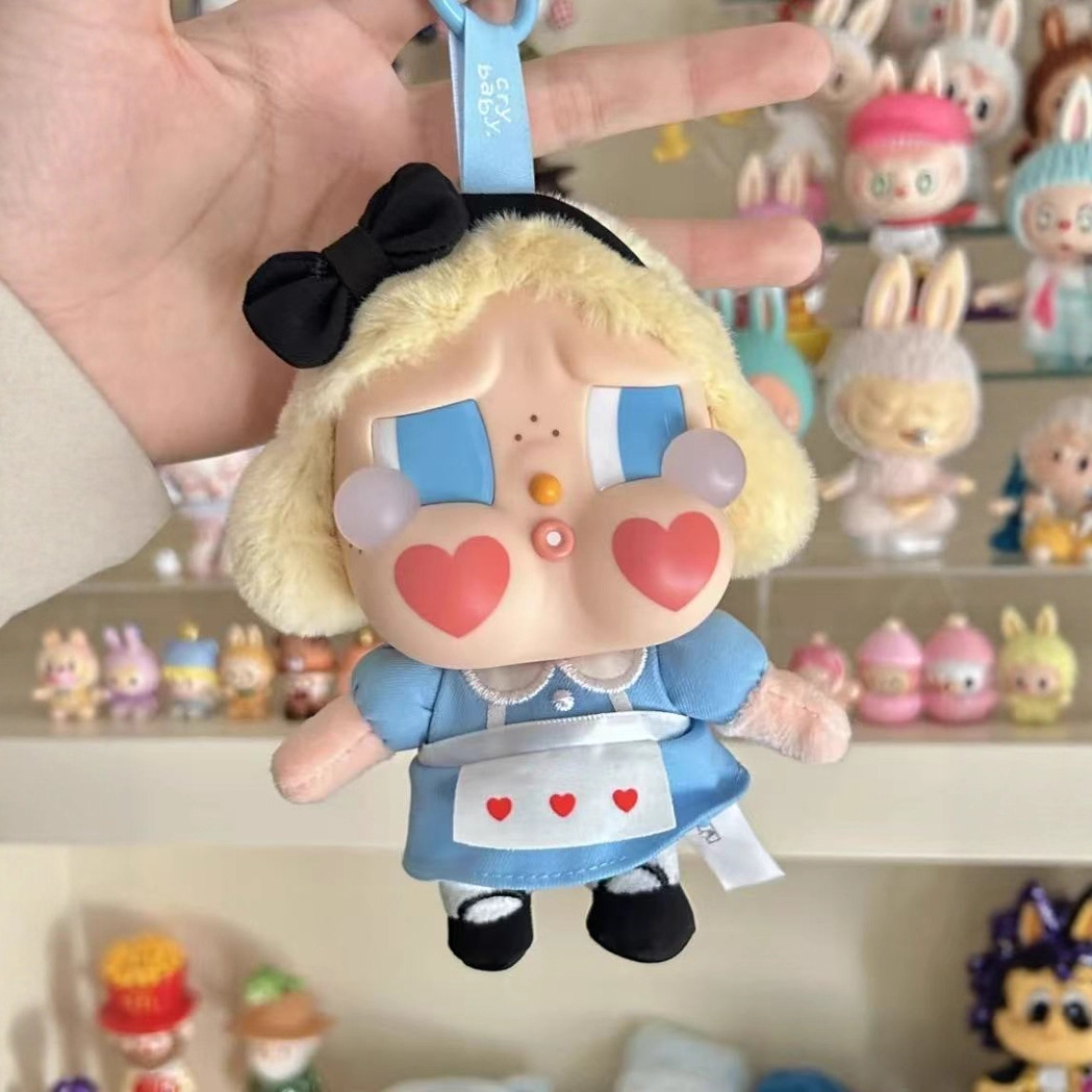 在庫あり CRY BABY クライベイビーシリーズ ランニングマート ビニールぬいぐるみ ラブブ 子供用 おしゃれ ブラインドボックス 人形 カントリー