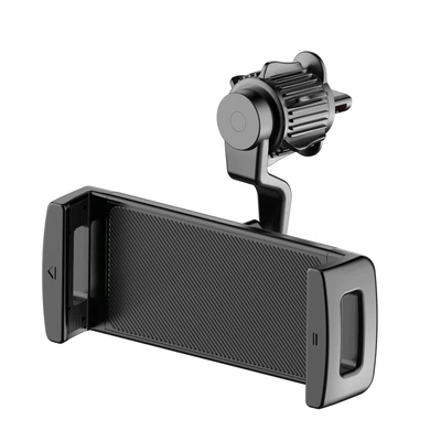Cross-Border Mobile Phone Car Holder New Navigation Fixed Air Outlet Hook Rotatable Mobile Phone Car Tablet Holder (Car phone holder) - complete-set-of-bags-in-black