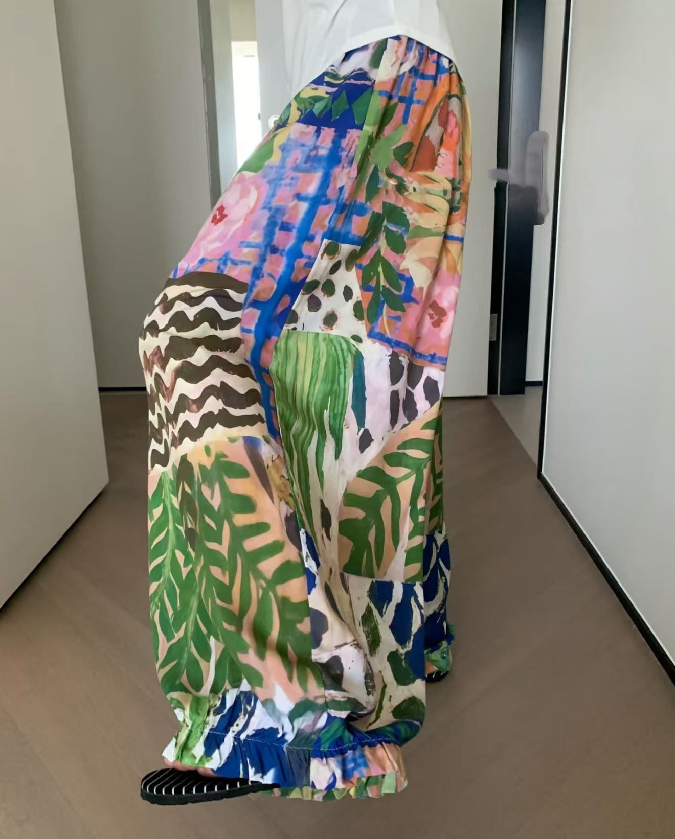 丛林油画 / M常规（裤长96建议155-162）无口袋