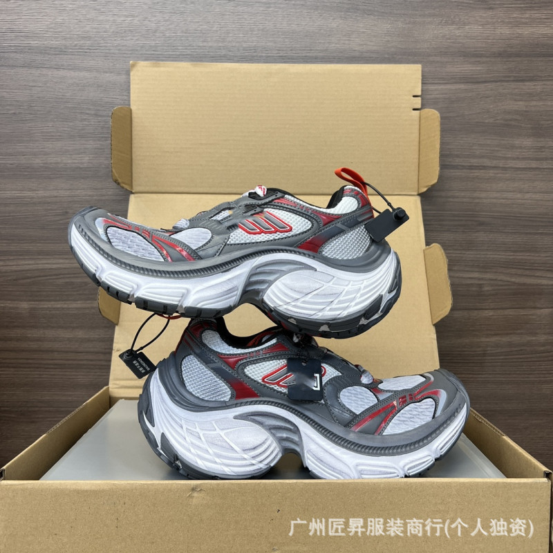 跨境专供毒家现货25ss巴黎B家10XL透气立体休闲运动鞋|undefined