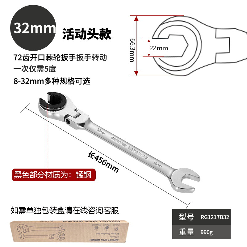Cabeza de actividad 32mm