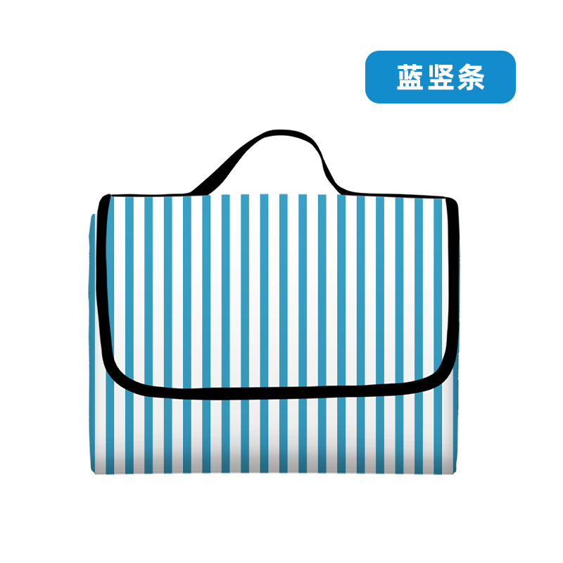 파란색 수직 스트립(맞춤형)