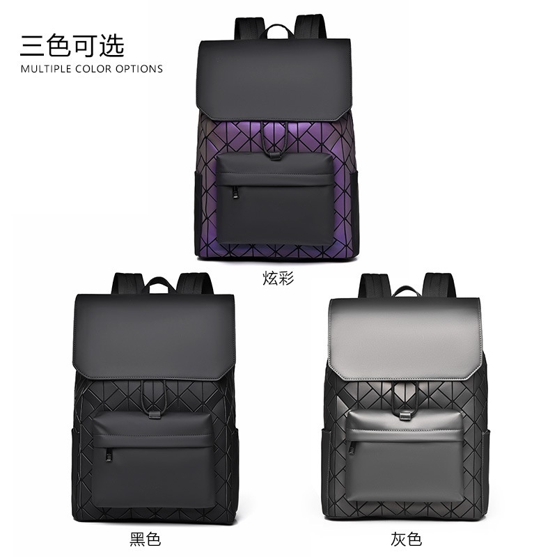 2024新品メンズビジネスリュックサック大容量高级感大学生カバン多机能旅行バッグブーム