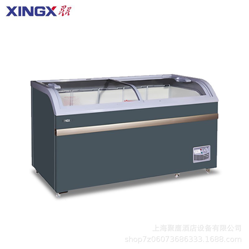 星星（XINGX）SD/SC-500BY超市豪华组合岛柜 左右移门/圆弧柜