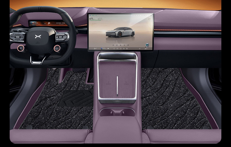 Suitable for Xpeng P7 Floor Mats Tpe2025 24 Car Modified Interior Accessories Supplies Carpet Mats