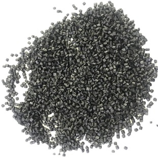 Black reinforced fiber adding 30% high temperature resistant wear-resistant PPO recycled material particles self-produced and sold large quantity discount