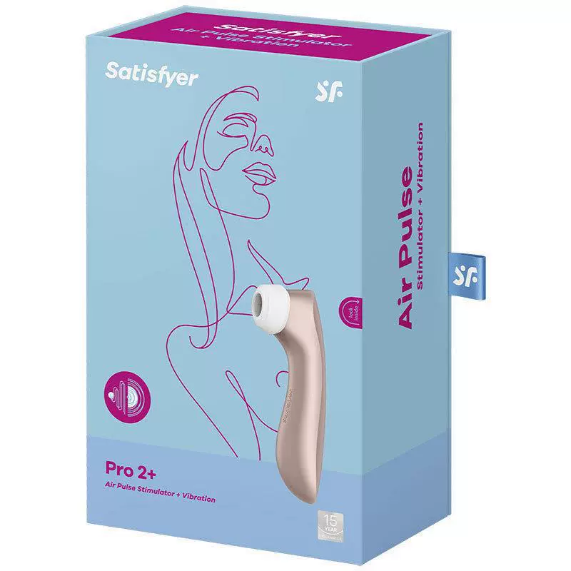 Германия SatisFyer Pro2 взбудораженная Юеюйю женщина с клитором сосёт мастурбацию взрослая эротическая продукция