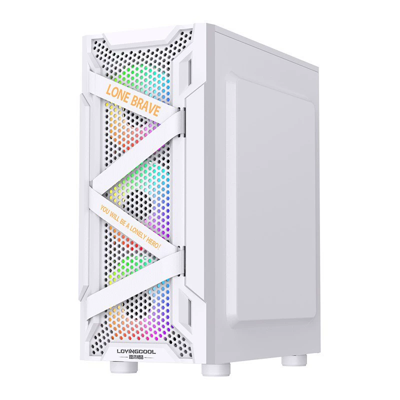 LBL LOVINGCOOL Шасси боковое прозрачное закаленное стекло настольный ATX хост-бокс киберспорт игровой настольный компьютерbox