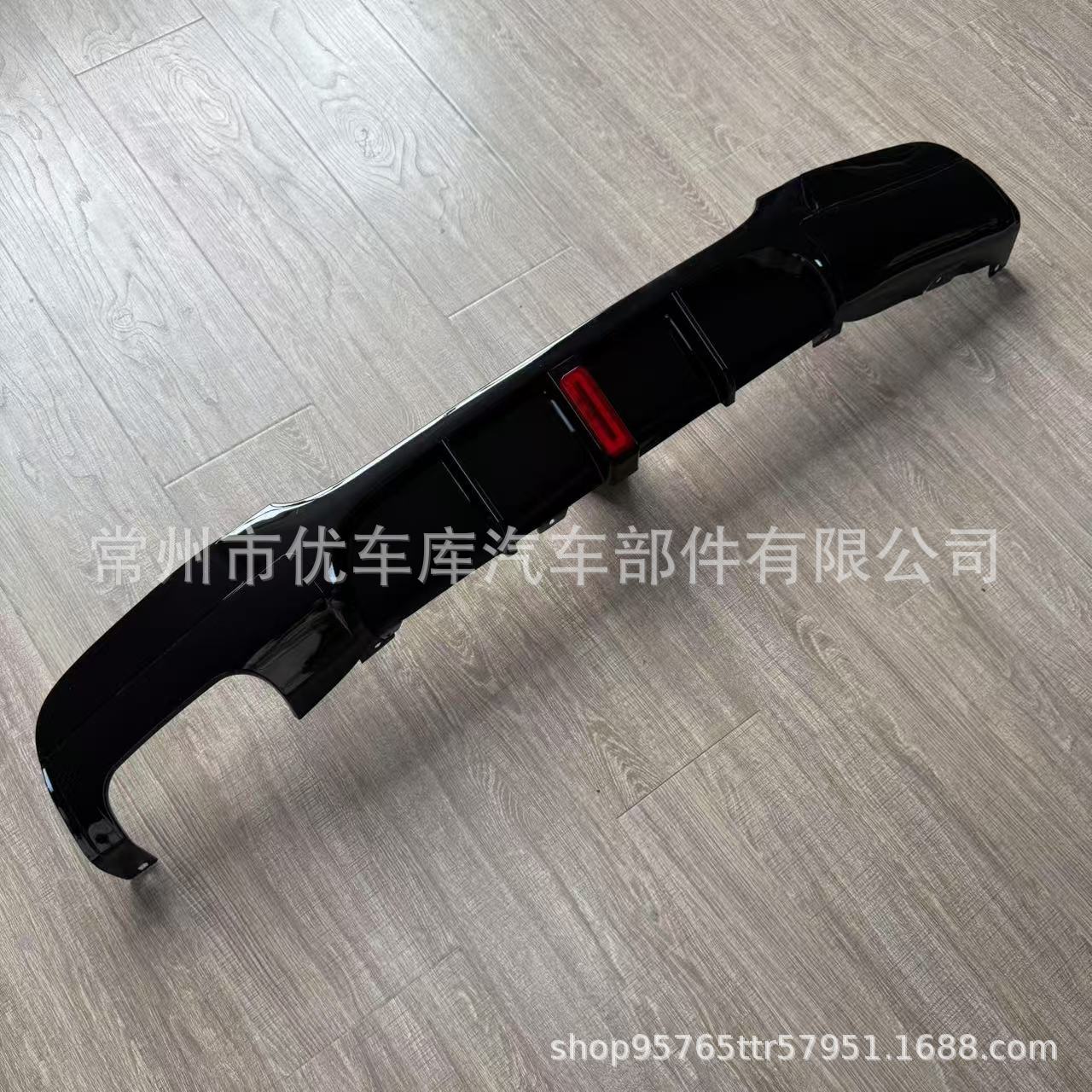 Suitable for Bmw 3 Series Rear Lip E90 with Lighted Mp Style Rear Lip Carbon Pattern Rear Spoiler Small Body Kit