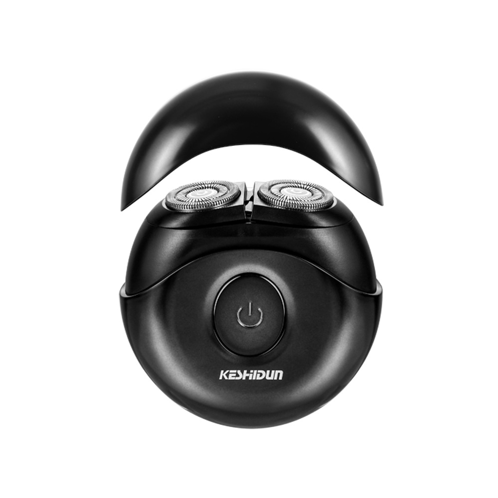 小型ディスク型シェーバー 誕生日プレゼント バレンタインデー シェーバーギフトボックス ギフトバッグ 彼氏、父親、先生への贈り物 長時間使用可能