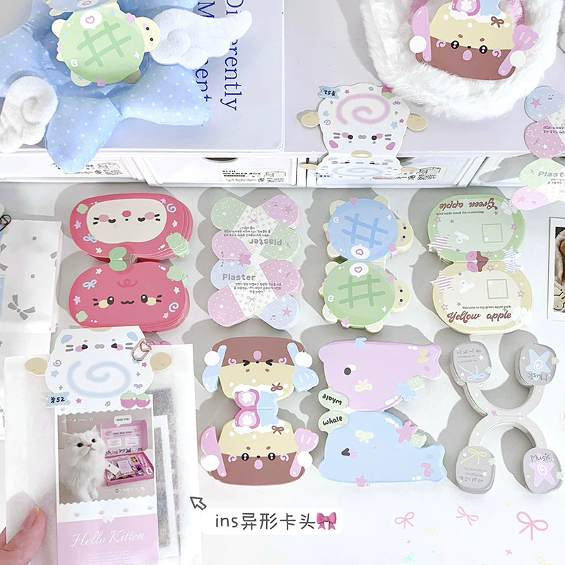 Оригинальная милая карта специальной формы с головой идола, фотокарта, упаковочный материал, аксессуары для погони за звездами, подарочная карта для выпечки, упаковочная карта