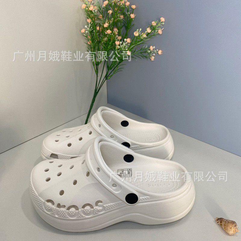 cross厚底贝雅洞洞鞋女鞋沙滩鞋户外厚底凉鞋拖鞋批发跨境洞洞鞋|undefined