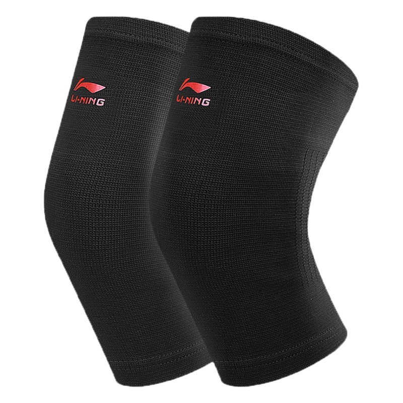 Li Ning Knee Pads for Running, Men and Women, Cycling, Outdoor Fitness, Warmth, Cold Protection, Old Cold Legs, Sports Knee Protection