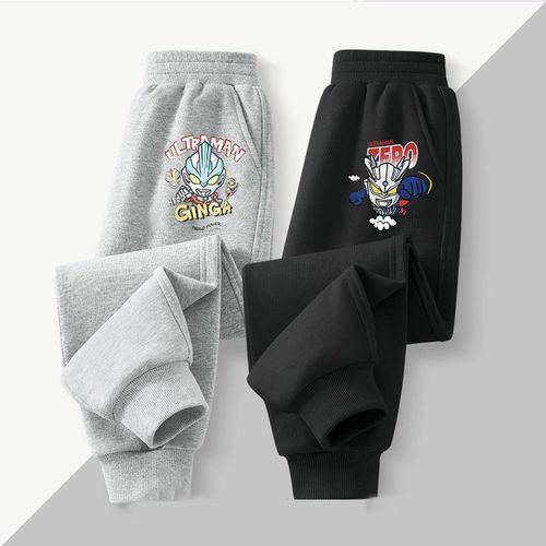 2024 Altman Pants Joggers for Boys, Loose-Fitting New Style Sports Trousers—Kids' Diga & Seveen-Style All-Match Ankle-Tied Long Pants