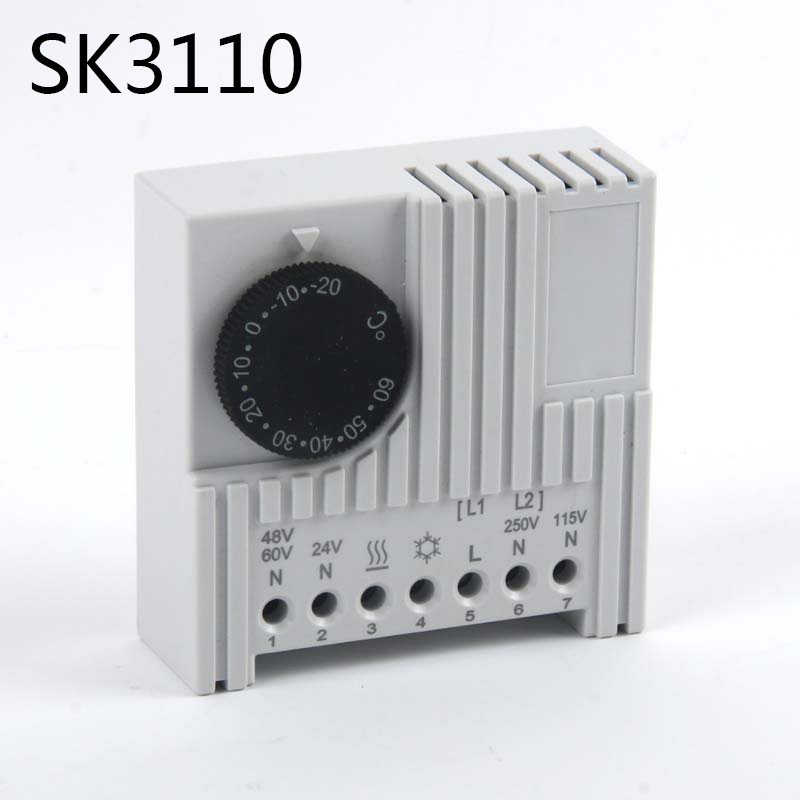 SK3110 electronic thermostat fan temperature control switch JWT6011 cabinet temperature controller automatic constant temperature