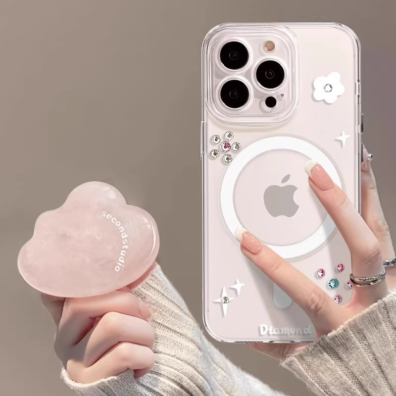 苹果iPhone17promax手机壳kitty支架17pro磁吸透明air高级17软壳|undefined
