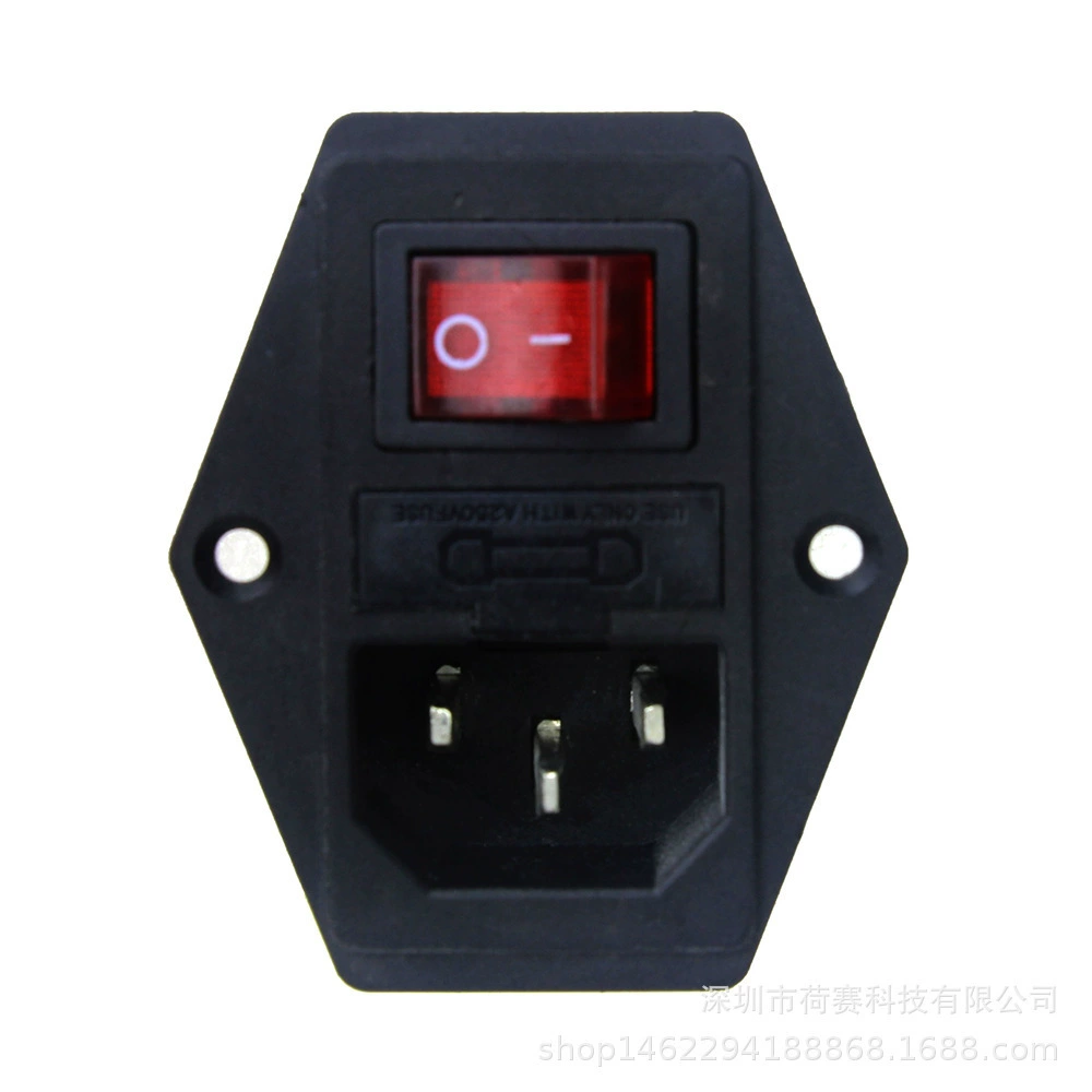 Аксессуары для 3D-принтеров розетка Makerbot с кнопкой переключателя и предохранителя