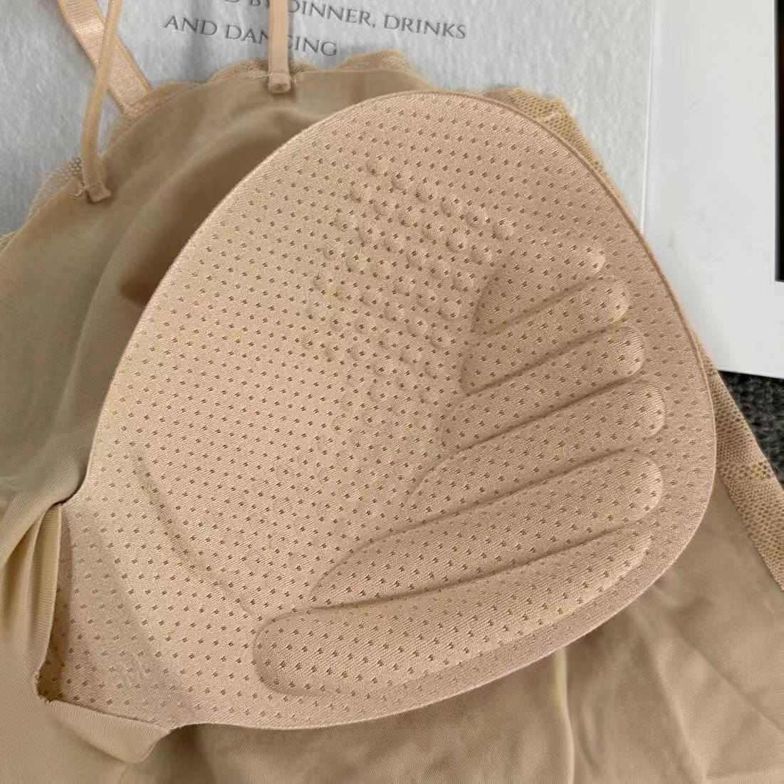 Nuevo algodón de látex sin marcas de alta calidad, chaleco de mujer sin anillo de acero, bra de yoga, ropa interior deportiva, mujer al por mayor
