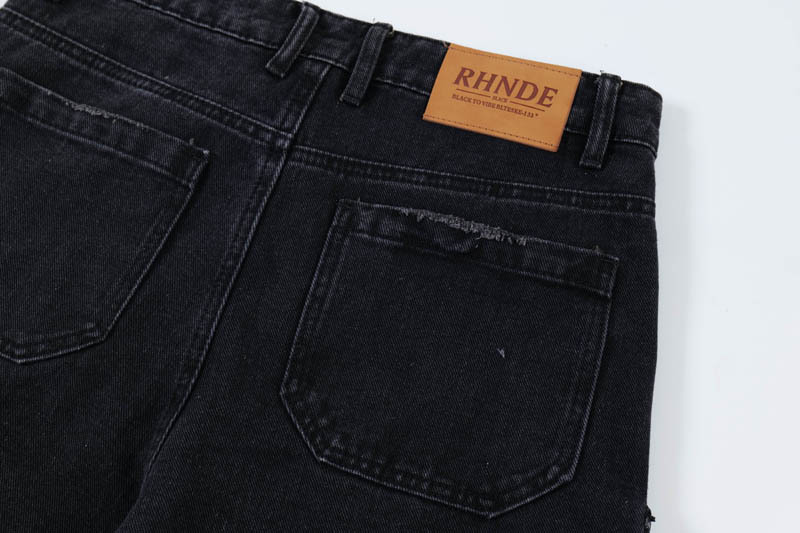 Men's Clothing Street Personality Multi-Pocket Tooling Jeans Men's and Women's Trendy Brand Urban Design Sense Casual All-Match Straight Pants_voghion.com