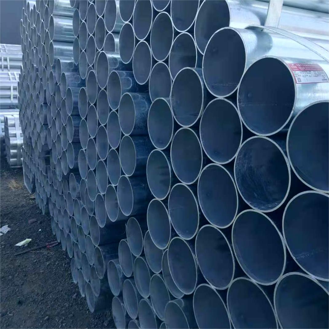 价格优惠新工艺镀锌管，镀锌钢管线管圆管电线管热镀锌承压