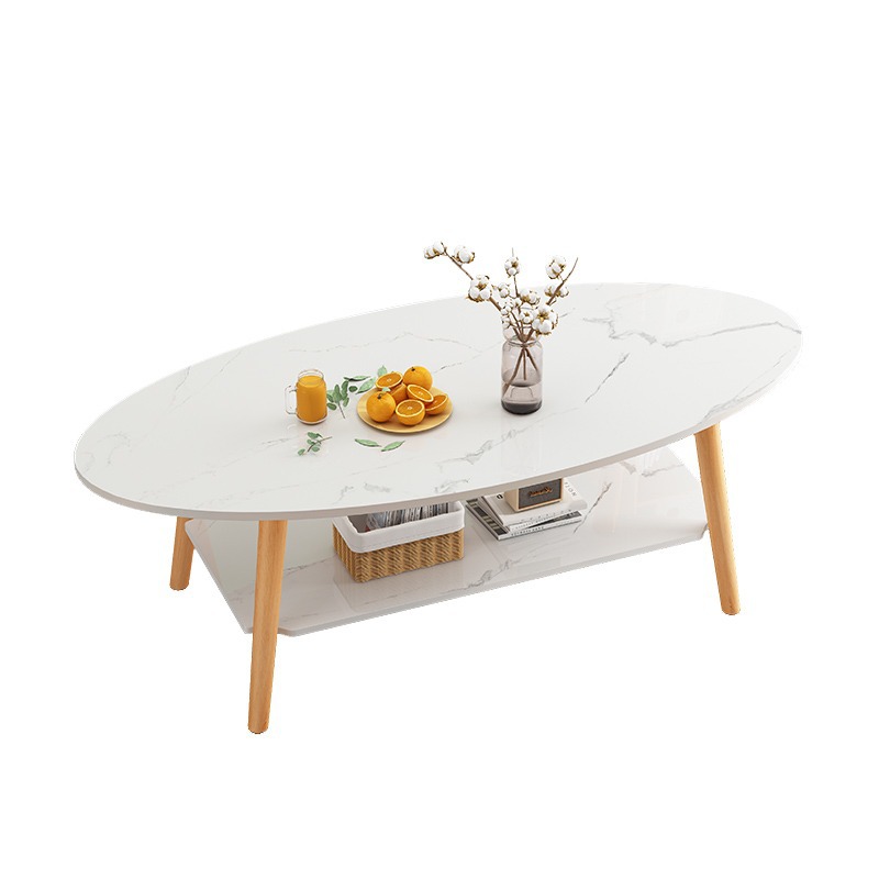 Mesa pequeña mesa de té sala de estar doméstica nórdica sofá lado dormitorio moderno simple mesa de té sala de alquiler mesa de té