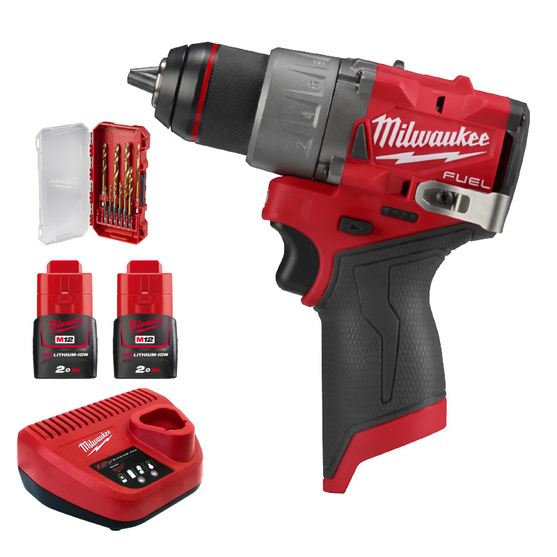 Miwachi Miwachi M12 FDD2-202XS M12 FUEL sin escobillas tipo de taladro eléctrico de carga de doble velocidad de 13 mm /