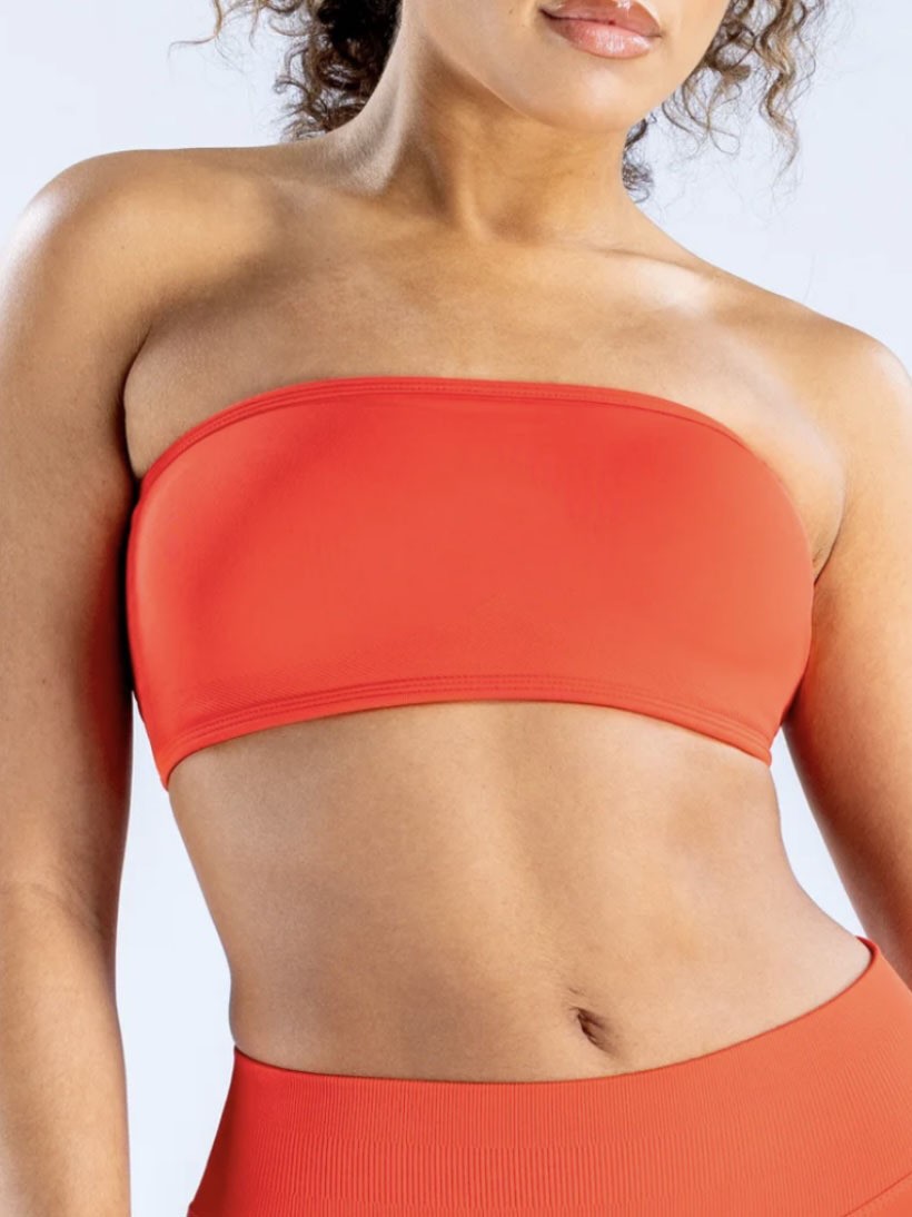Strapless Yoga Top Super Soft Nylon Yoga Bra New Sports & Outdoor Clothing_desvips.com