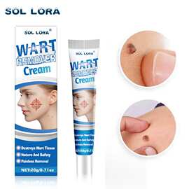 SOL LORA祛疣膏 丝状疣鸡眼身体平疣瘊精品点痣膏克疣膏 厂家直销