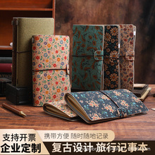 A6复古旅行记事本韩国创意手账本学生便携随身日记本多功能计划本