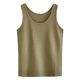 [Factory Outlet] Camisole Women's Summer Waffle Loose Top Slim Sleeveless Base Shirt T-shirt