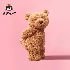 Jellycat медвежонок Барсело мягкая игрушка-обнимашка подарок