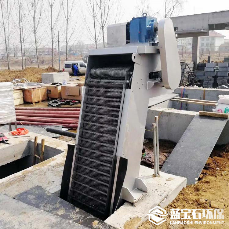 JRAG回转耙齿式机械格栅 全自动电动格栅除污机 自落式带刷清污