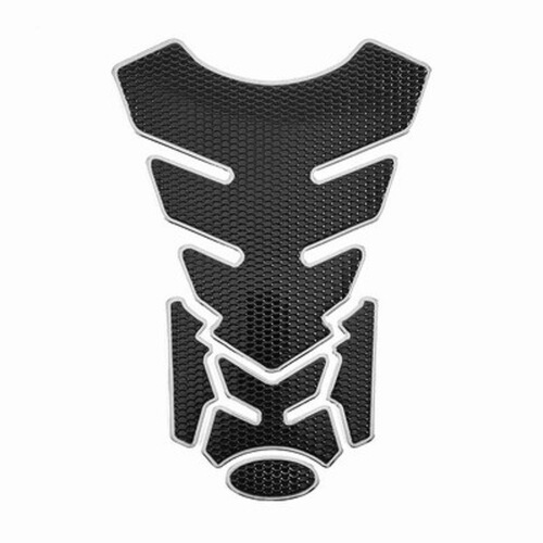 Cross-border carbon fiber motorcycle modification stickers, body decoration stickers, fishbone stickers, car fuel tank cap stickers, car stickers