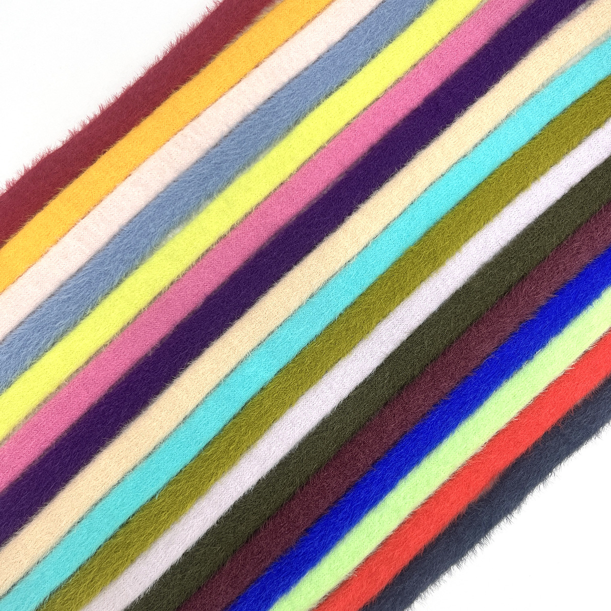 13mm color visón lana viento doble plano invierno otoño cordones de zapatos de peluche para hombres y mujeres cordones huecos casuales